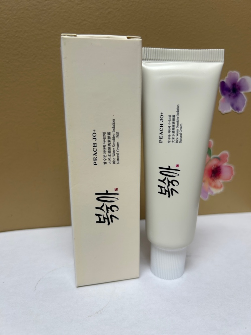 PEACH JO+ Rice Water Natural Cream -1.7 oz. Exp.2030